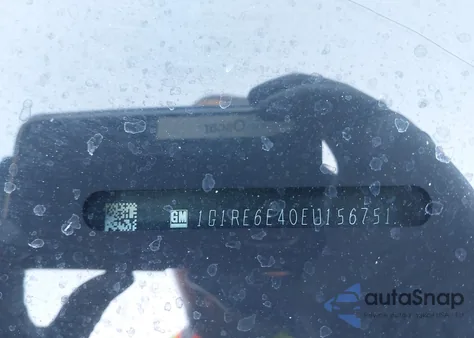 2014 Chevrolet Volt z USA, uszkodzony, nr VIN 1G1RE6E40EU156751